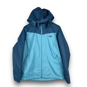 The North Face Womens Resolve Plus Blue Jacket Size XL